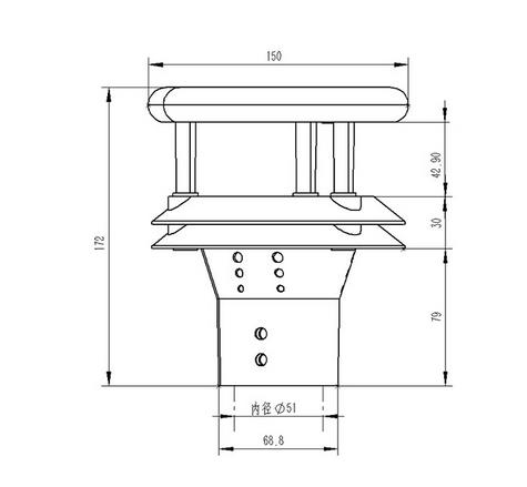 超聲波風(fēng)速風(fēng)向傳感器