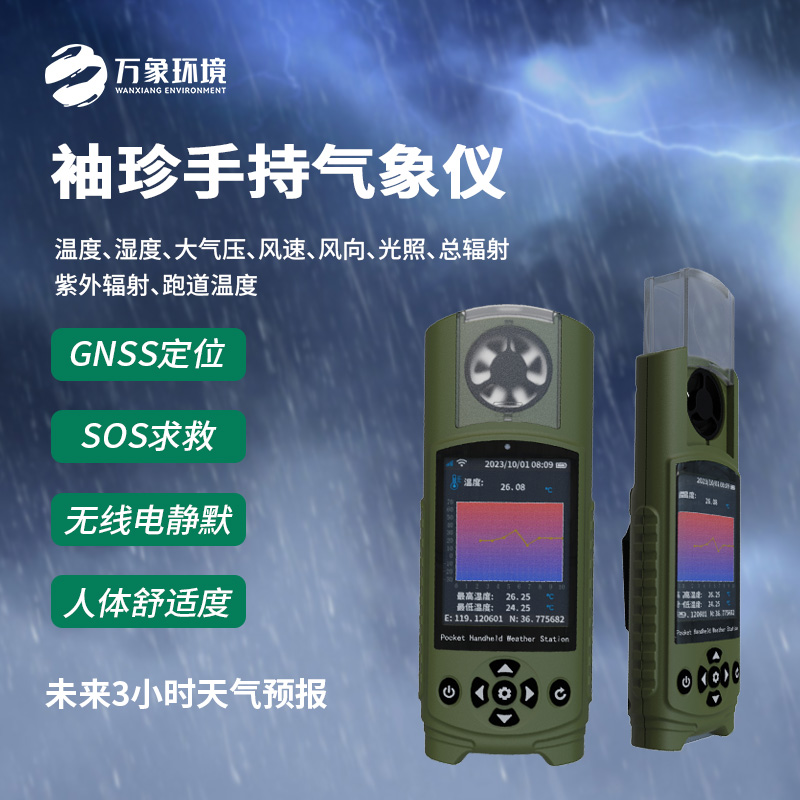 什么領(lǐng)域可以用到可穿戴手持氣象儀？